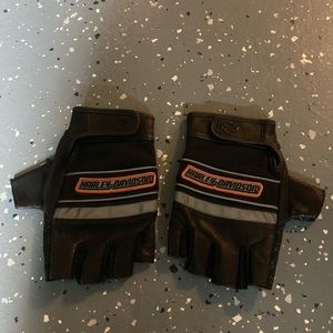 Harley Davidson men’s  fingerless gloves size L